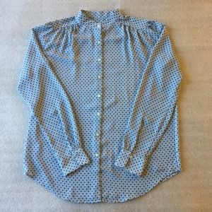 Ann Taylor Loft Long Sleeve button down shirt S